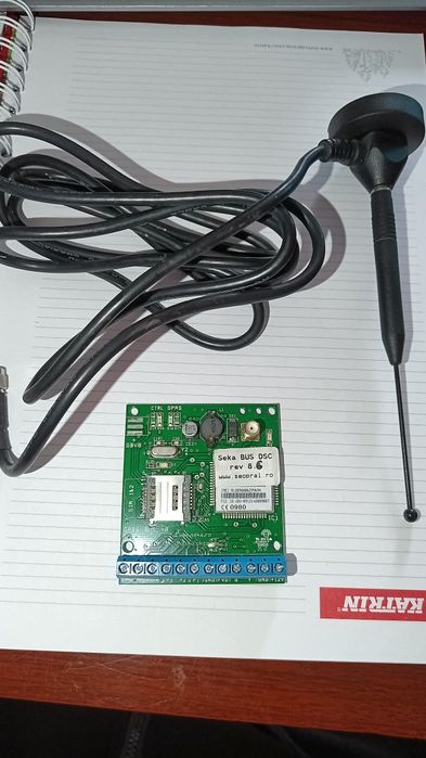modul GSM alarma DSC si senzori miscare