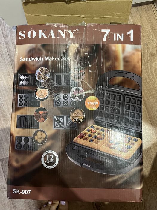Вафельница Sokany