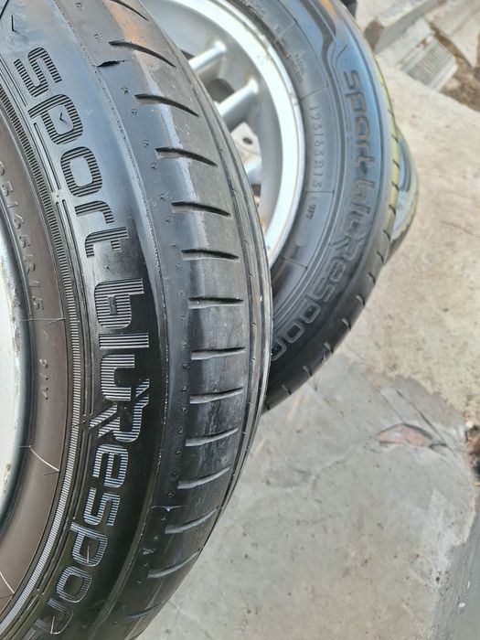 Алуминиеви джанти Опел 15 5х110 Летни гуми Dunlop