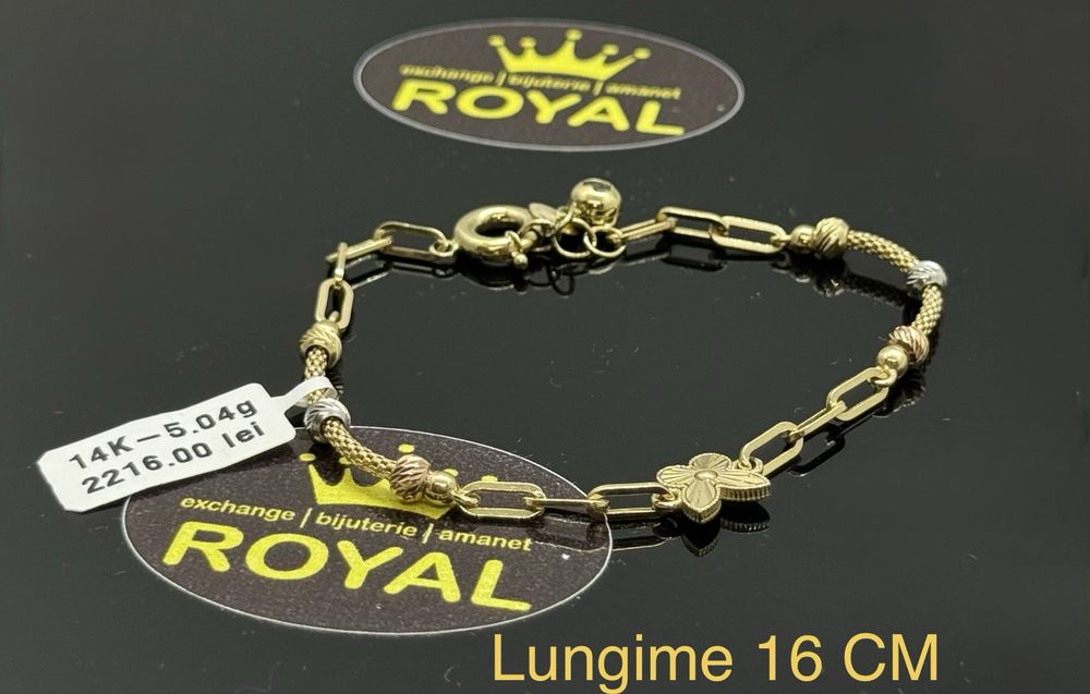 Bijuteria ROYAL : Bratara AUR 14K / 5.04 GR