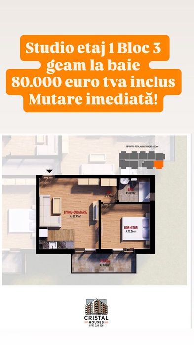Apartament de vânzare !