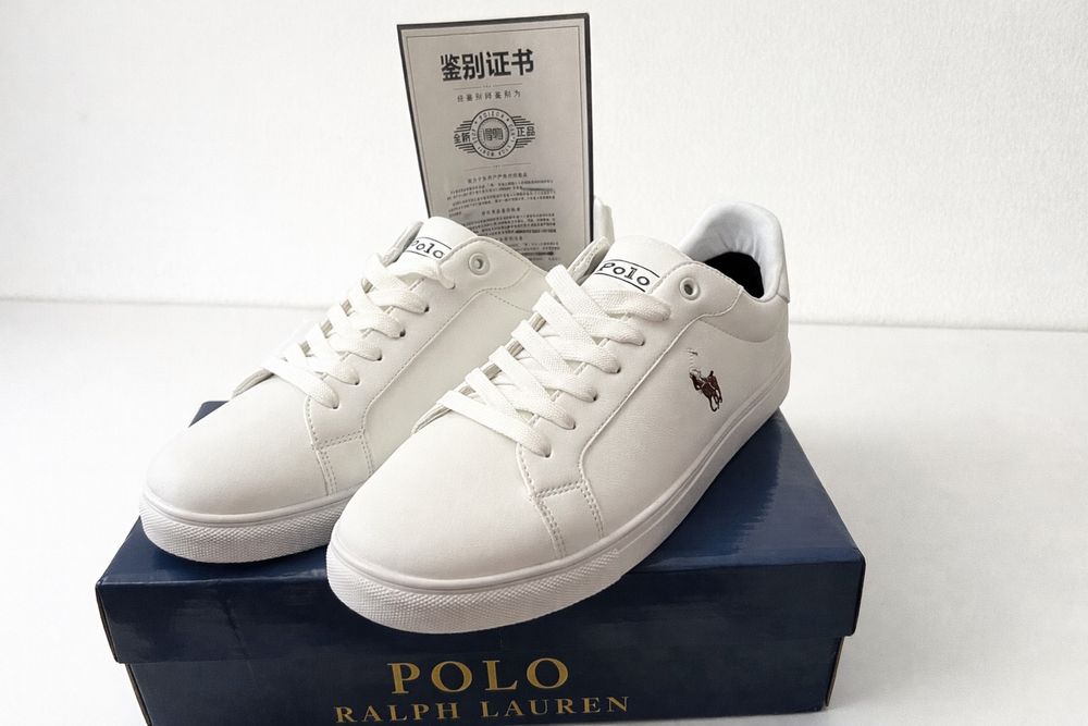Новыйе кроссовки Polo, белый, 42размер
