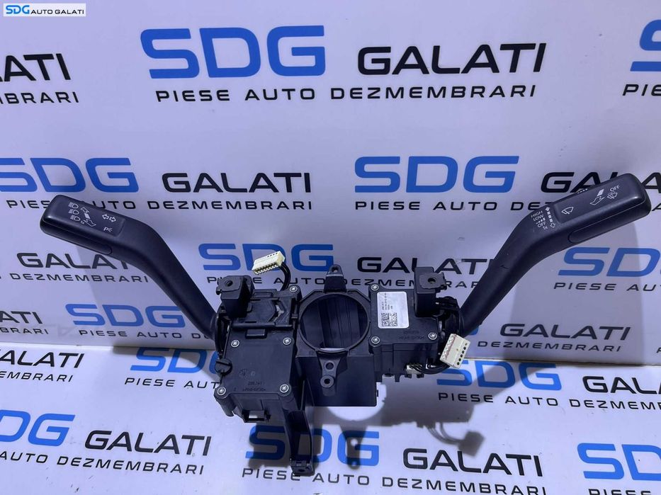 Ansamblu Maneta Manete Semnalizare Stergatoare Volkswagen Passat B7 Berlina Sedan 2010 - 2015 Cod 3C5953501BF 3C5953502 [L8339]