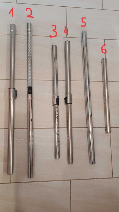 Метална тръба удължител телескопична метална тръба за прахосмукачка