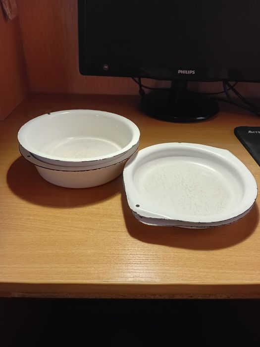 Посуда эмалированная разная