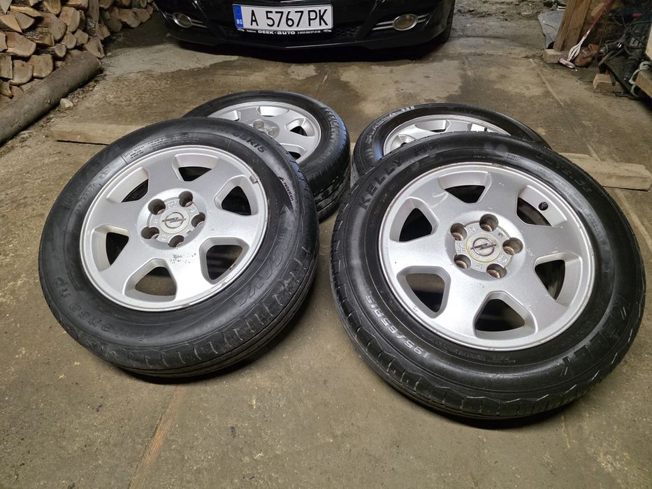 Джанти с гуми 5×110/15 цола opel astra zafira vektra