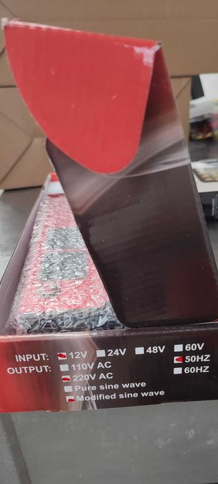 Invertor-Convertor Auto DC-AC 1000W 12V/220V Calitate Premium