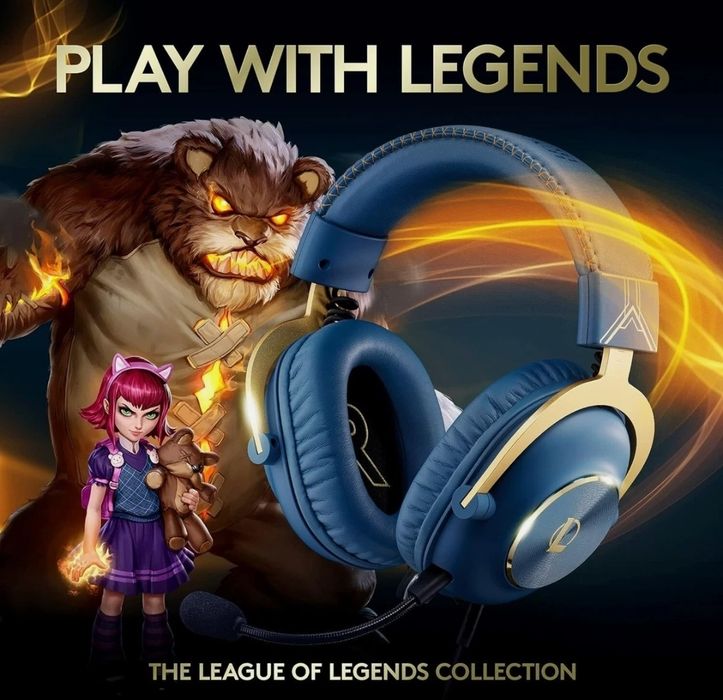 Слушалки League of Legends Logitech G Pro X