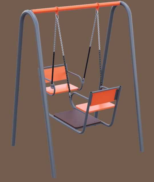 Металлические качели детские