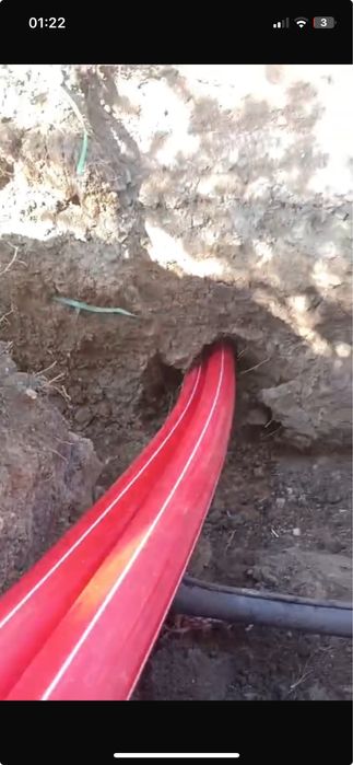 ГНБ прокол водопровод инженерные сети