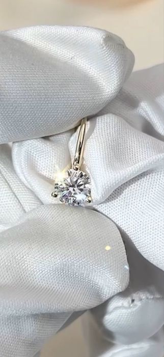 Серьги с бриллиантами 2 карата