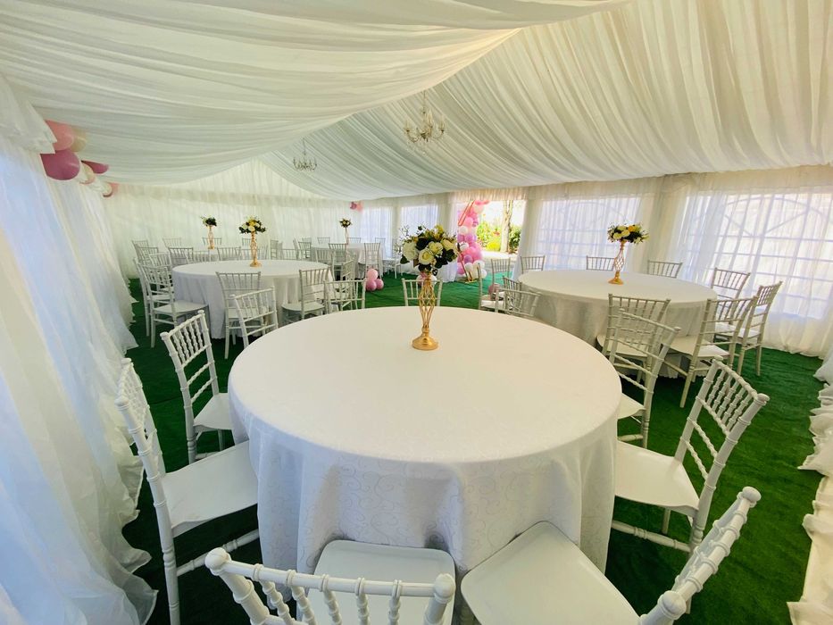 Cort Evenimente / Pavilioane / Mese / Scaune / Decor