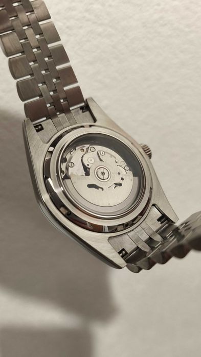 Ceas automatic Seiko modificat, in stil Datejust