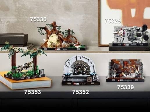 Colectie seturi LEGO Star Wars Diorama originale