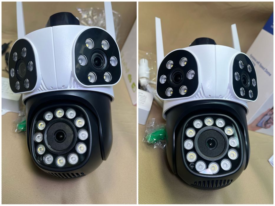 Тройна камера wifi LYLU 12 mpx  модел 2025 сирена camera kamera