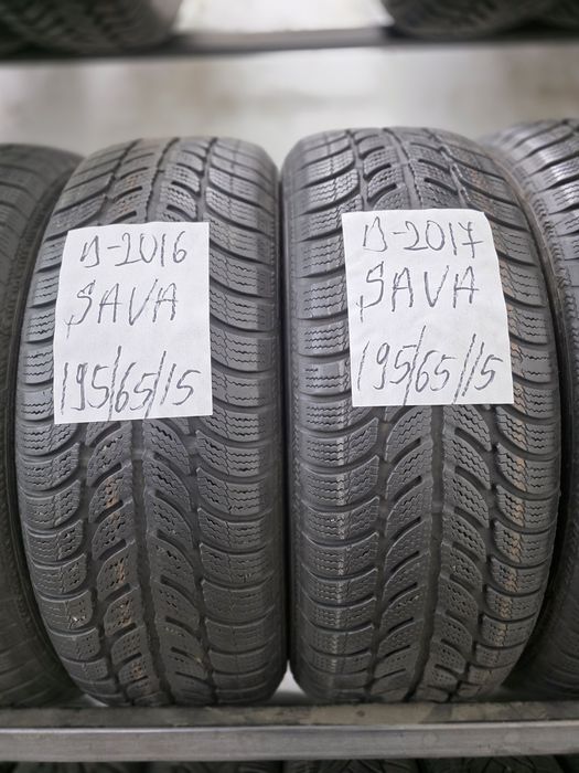 2x 195/65/15 M+S SAVA Stare excelenta