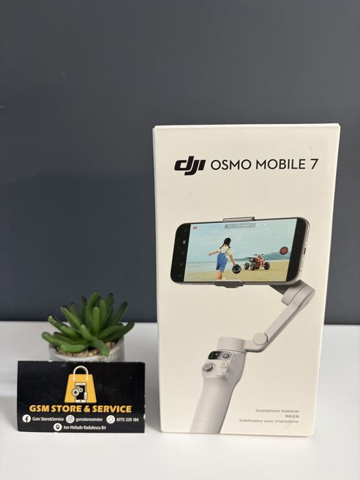 Ghimbel Dji Osmo Mobile 7 Nou Sigilat Garantie Gsm Store&Service