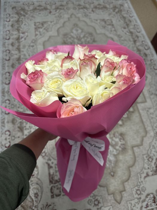 Букет роз 29шт, СВЕЖИЕ