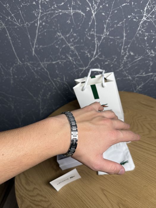 Bratari Lacoste Silver barbati cu accesorii