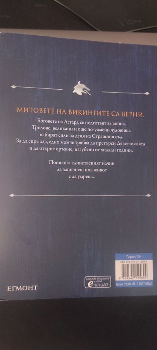 Магнус Чейс и Боговете на Асгард - книга 1, Мечът на лятото