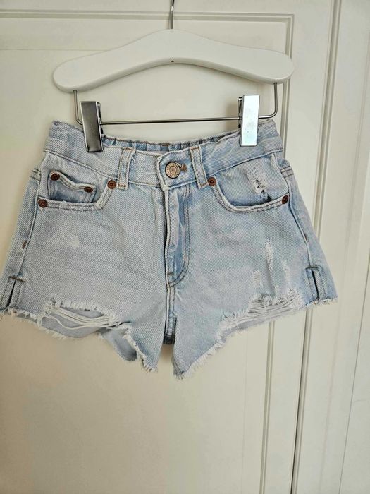Детски къси дънкови панталони Zara 6 години 116 см