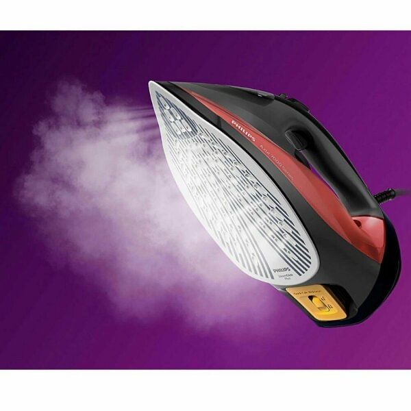 Паровой утюг Philips Azur DST7022/40, Чёрный, Красный
