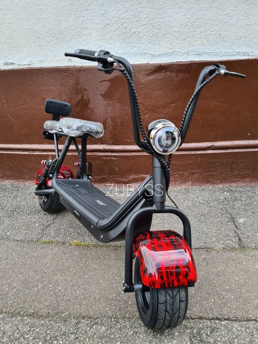 Scuter mini pt copii electric Harley 800w 48v viteza 40km/h