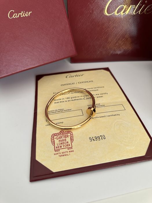 Brățară Cartier Juste un Clou 19 Gold 750 cu Cutie