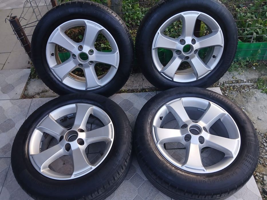 jante vw"16 5x112 cu anvelope Continental