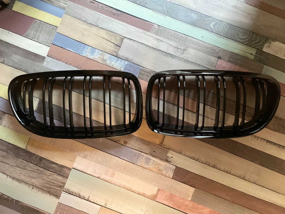 Двойни Бъбреци Решетки за BMW E90 E91 - 2009-2013 М3 Визия БМВ Е90 Е91