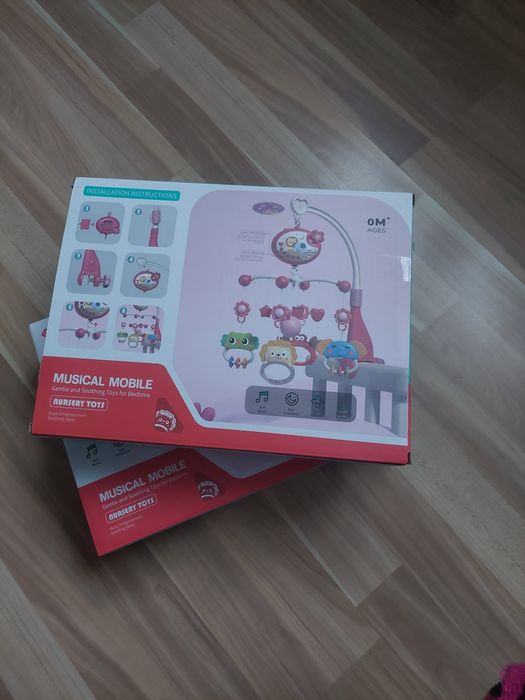 Музикална въртележка за легло или кошара