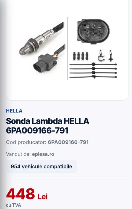 Sonda Lambda Hella