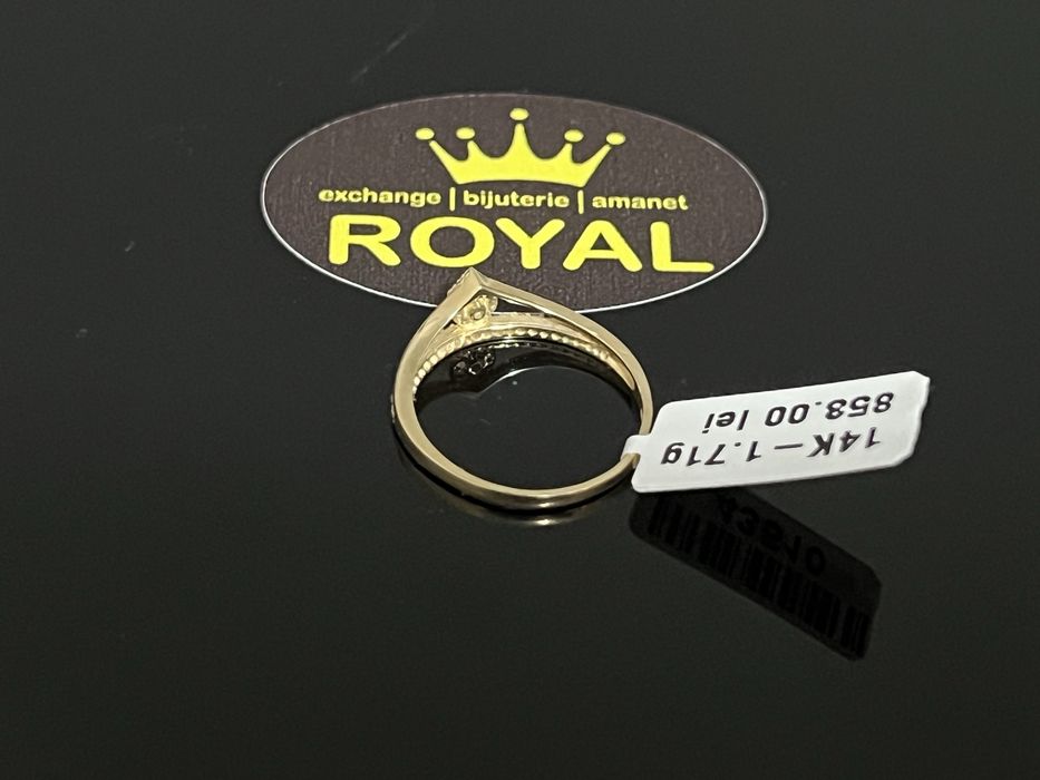 Bijuteria Royal CB : Inel dama aur 14k 1,71 grame