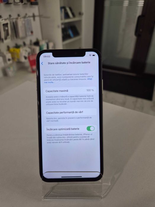 Iphone XS Alb 100% Doc House Gsm