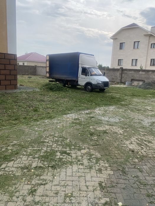 Покос травы, бурян, камыш, газон