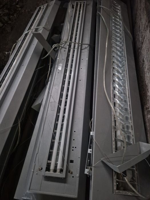 В рабочем состоянии освещение