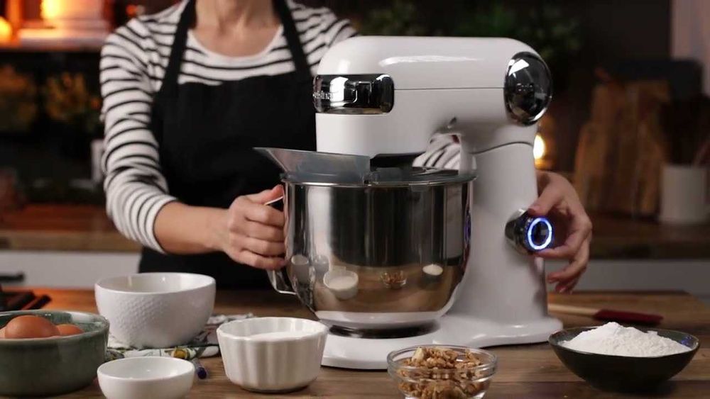 Mixer cu bol Cuisinart SM50WHE