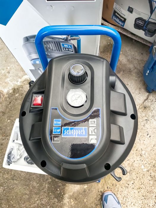 Компресор за въздух scheppach 50л