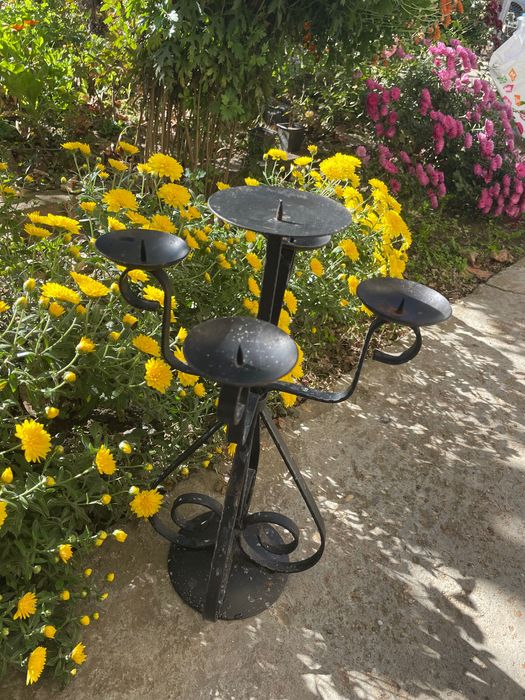 Свещник от ковани желязо