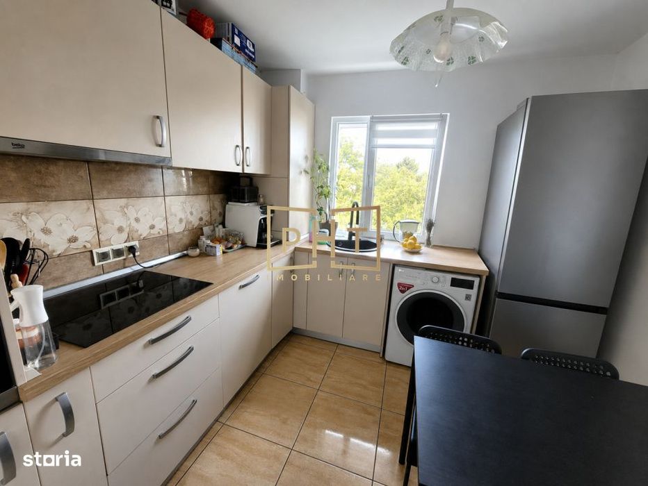 Apartament cu 2 camere, 53mp utili, geam la baie, in zona Gheorgheni! — fotografia 3