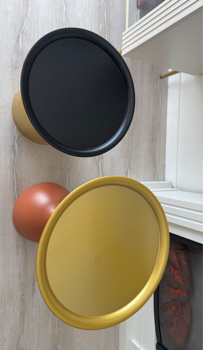 set de 2 masute metalice