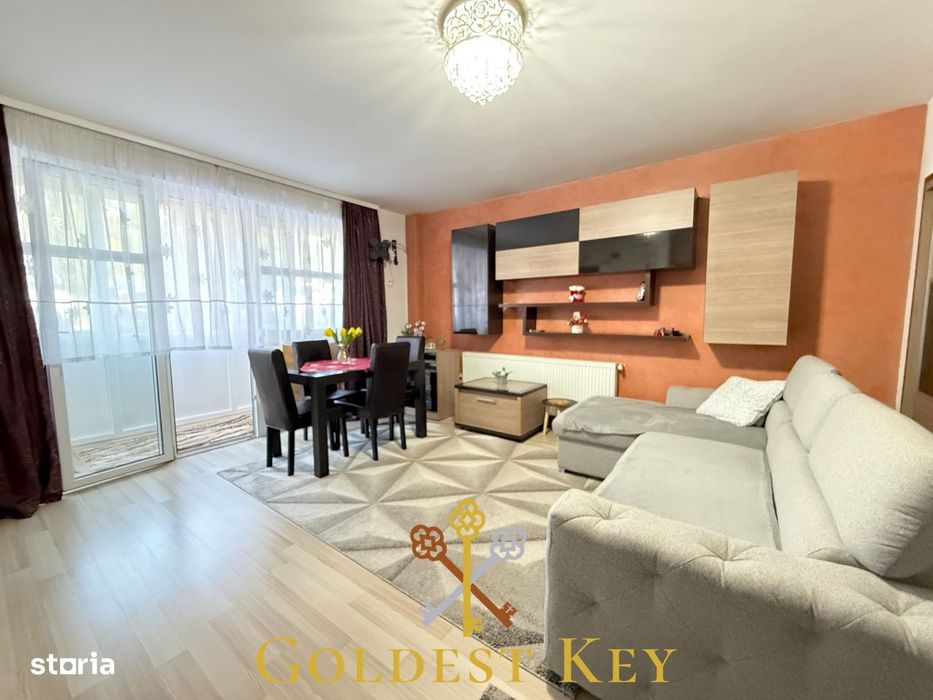 Apartament cu 2 camere si balcon - etaj intermediar