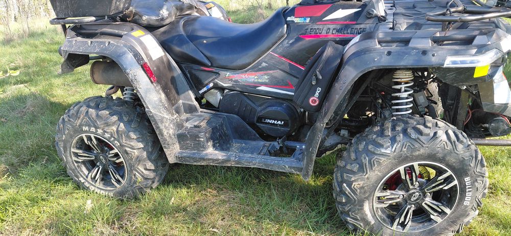 Vând atv linhai 565 an 2021