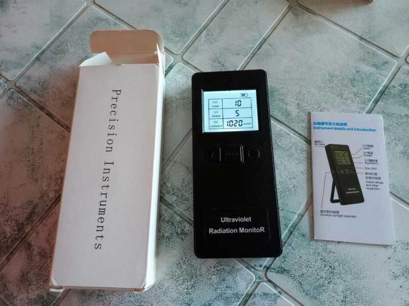 Детектор за ултравиолетова радиация, UVI метър, UVI тестер