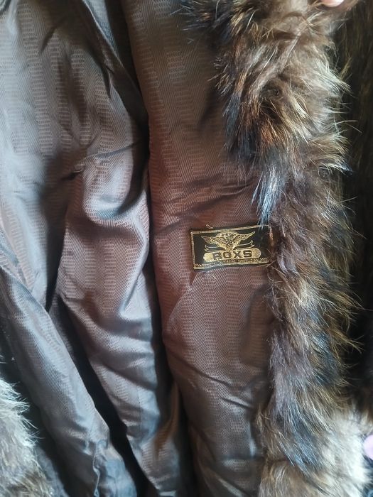 Дамско палто естествената кожа