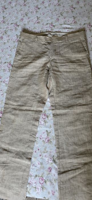 Мужские брюки "De blasio" 100% лён.