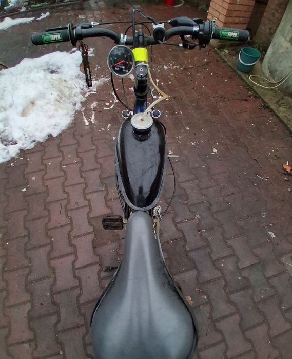 Bicicleta cu motor 80cc