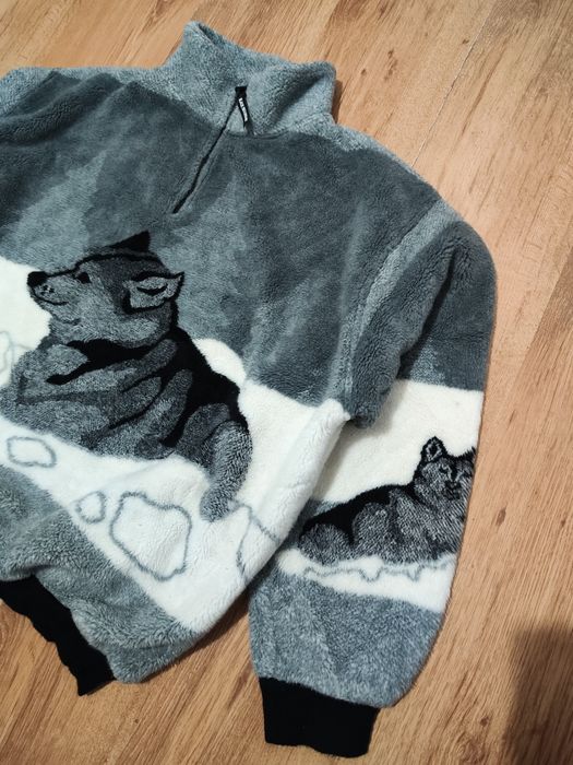 Bluza fleece Black Mountain Made in USA mărimea XL