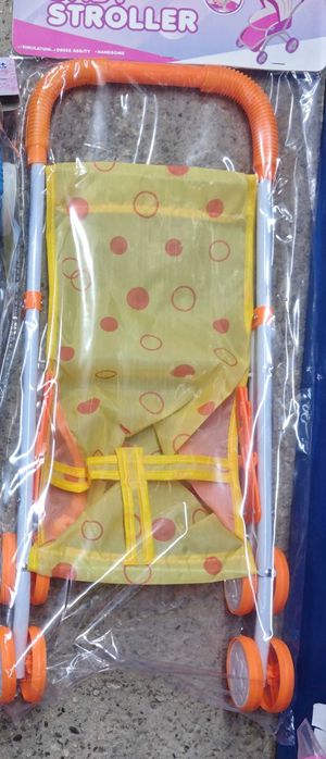 Количка за кукли метална