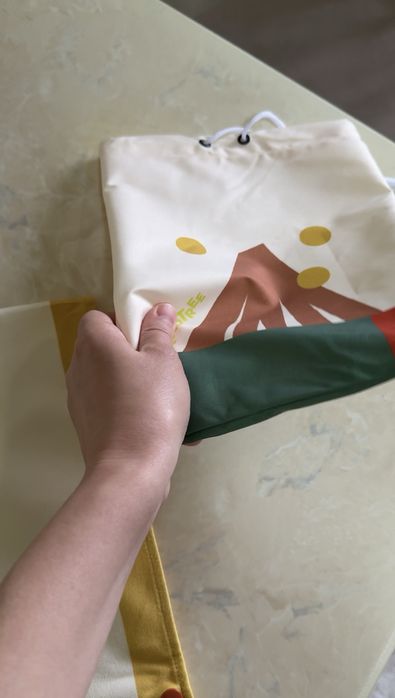 Детское пляжное полотенце накидка с SPF, впитывает воду, быстро сохнет